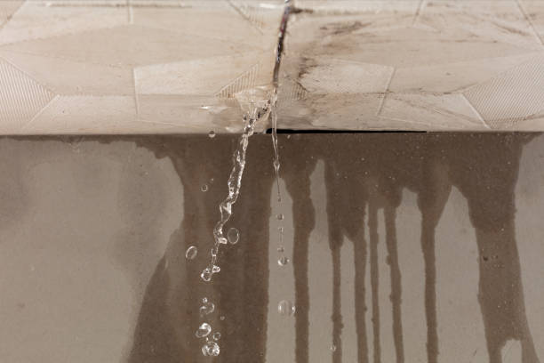 Professional Flood Damage Cleanup technician working in Edwards, CA